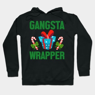 Gangsta Wrapper Christmas Gift Hoodie